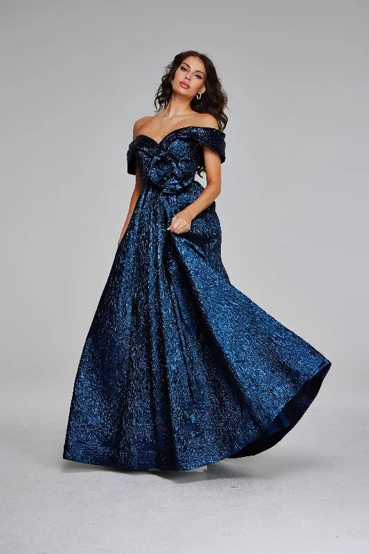 Wrap - Style Women Dress with Adjustable Fit for All Body Types Wrap - Style Women Dress with Adjustable Fit for All Body Types Jovani 40288