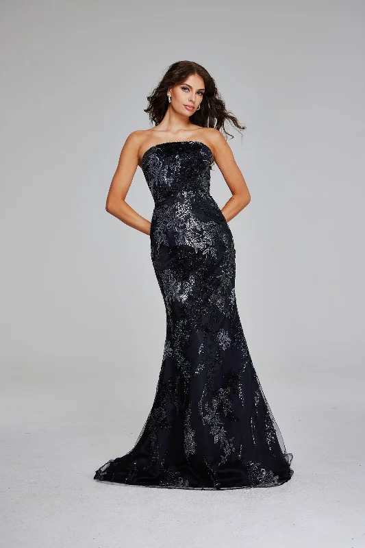Wrap - Style Women Dress with Adjustable Fit for All Body Types Wrap - Style Women Dress with Adjustable Fit for All Body Types Jovani 40604