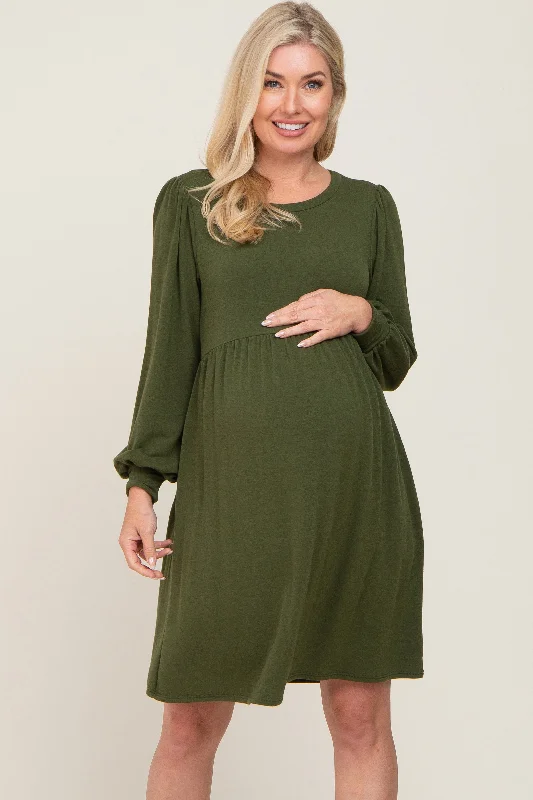 Shift Women Dress with a Simple and Classic Design for Everyday Wear Shift Women Dress with a Simple and Classic Design for Everyday Wear Olive Terry Knit Long Sleeve Maternity Dress Shift Women Dress with a Simple and Classic Design for Everyday Wear Shift Women Dress with a Simple and Classic Design for Everyday Wear Olive Terry Knit Long Sleeve Maternity Dress