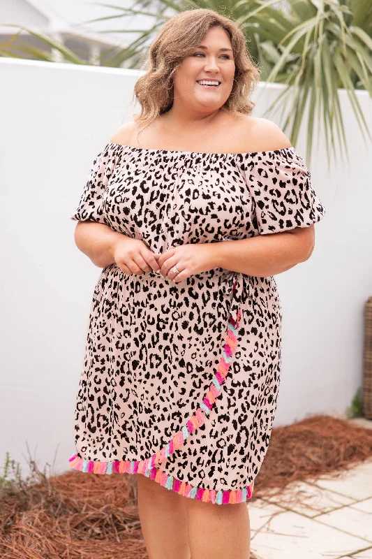 Off - the - Shoulder Women Dress for a Romantic and Feminine Look Off - the - Shoulder Women Dress for a Romantic and Feminine Look Party is Over Here Dress, Mocha Off - the - Shoulder Women Dress for a Romantic and Feminine Look Off - the - Shoulder Women Dress for a Romantic and Feminine Look Party is Over Here Dress, Mocha
