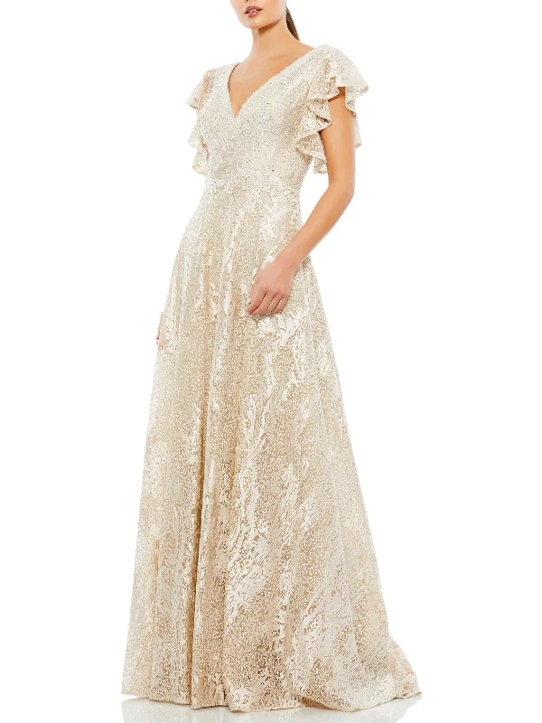 Mermaid - Style Women Dress with a Fitted Silhouette for Special Occasions Mermaid - Style Women Dress with a Fitted Silhouette for Special Occasions Womens Embellished A-Line Evening Dress
