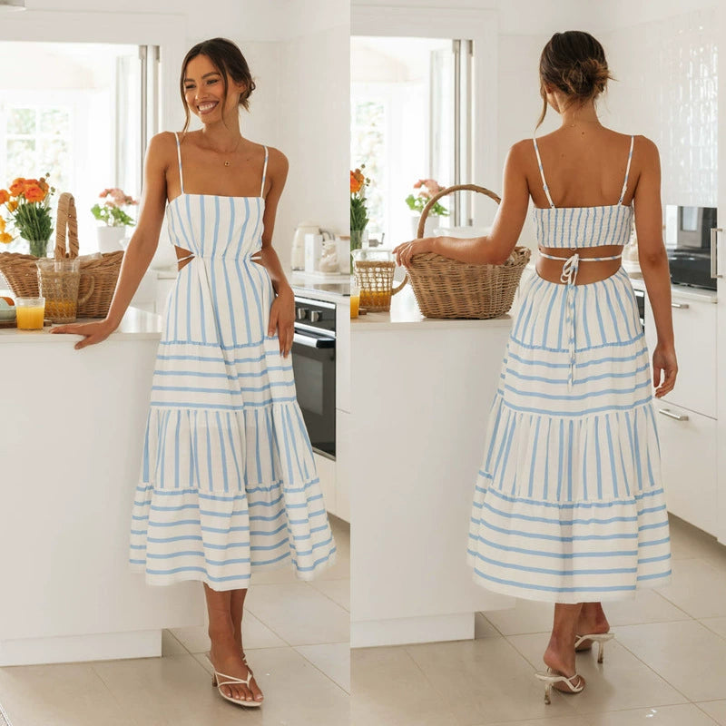 Ruffled Women Dress with Multiple Layers for a Playful and Girly Style Ruffled Women Dress with Multiple Layers for a Playful and Girly Style Women's Fashion Midriff Outfit Striped Patchwork Dress Sling Ruffled Women Dress with Multiple Layers for a Playful and Girly Style Ruffled Women Dress with Multiple Layers for a Playful and Girly Style Women's Fashion Midriff Outfit Striped Patchwork Dress Sling