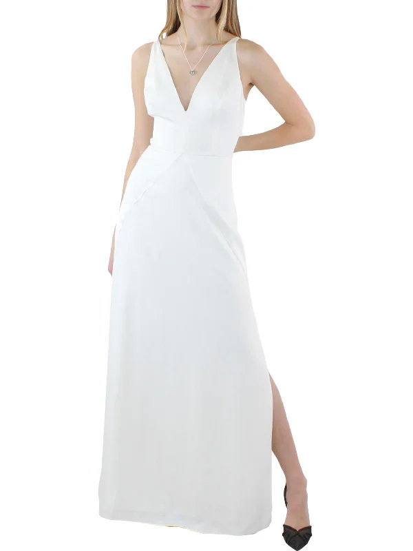 Wrap - Style Women Dress with Adjustable Fit for All Body Types Wrap - Style Women Dress with Adjustable Fit for All Body Types Womens Wedding Sleeveless Evening Dress