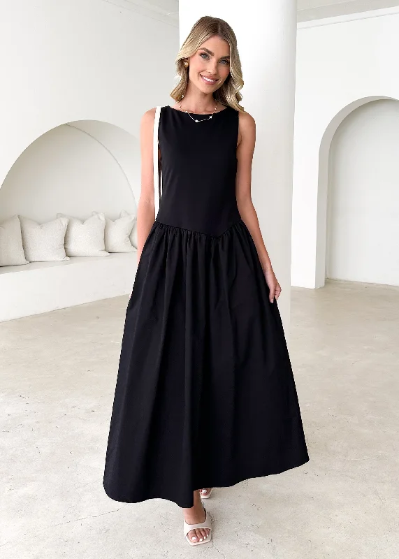 Midi dresses with asymmetric hems for a fashion - forward and dynamic appearanceAnnaleise Midi Dress - Black Midi dresses with asymmetric hems for a fashion - forward and dynamic appearanceAnnaleise Midi Dress - Black