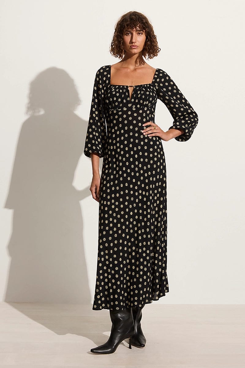 Midi dresses with animal prints for a bold and confident appearanceBenedita Midi Dress Las Flores Floral - Final Sale