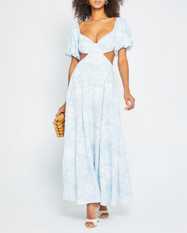 Midi dresses with gathered skirts for a full and flowing silhouetteCallista Dress