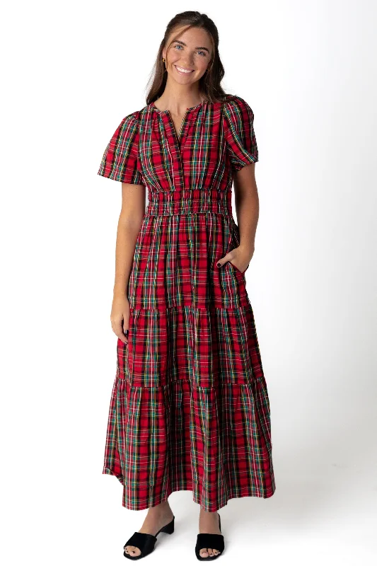 Midi dresses with bow accents for a sweet and charming lookCitrus Shae Dress Holiday