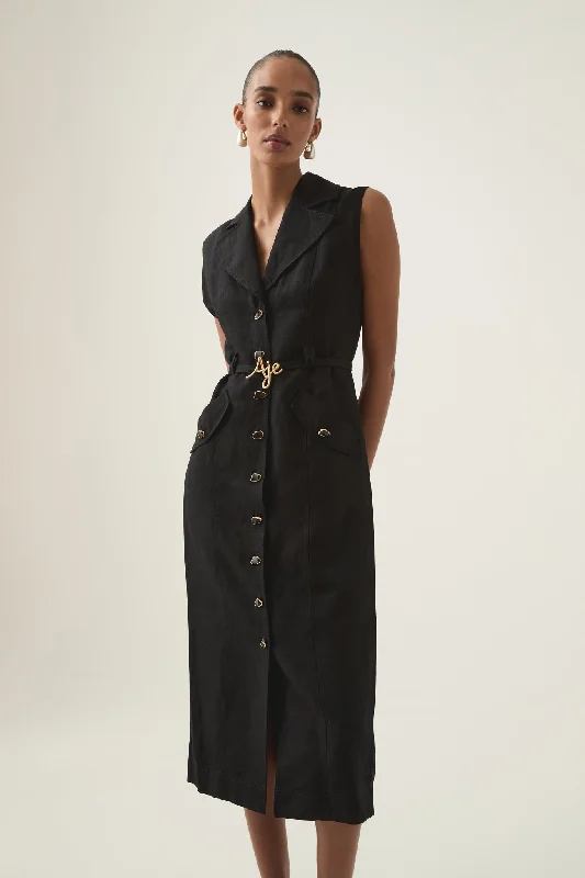 Midi dresses with pleated skirts for a timeless and elegant appealDesiree Utility Shirt Dress Midi dresses with pleated skirts for a timeless and elegant appealDesiree Utility Shirt Dress