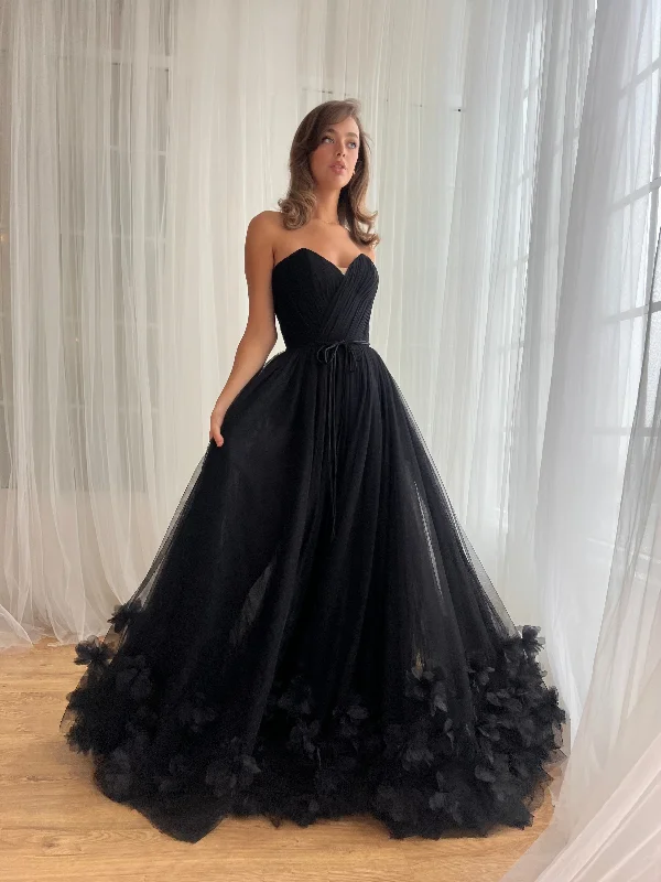Midi dresses with pleated skirts for a timeless and elegant appealEclipse Charm Gown