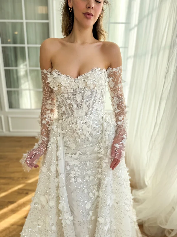 Midi dresses with ruffled bodices for a more pronounced feminine lookJasmine Ivory Lace Gown Midi dresses with ruffled bodices for a more pronounced feminine lookJasmine Ivory Lace Gown