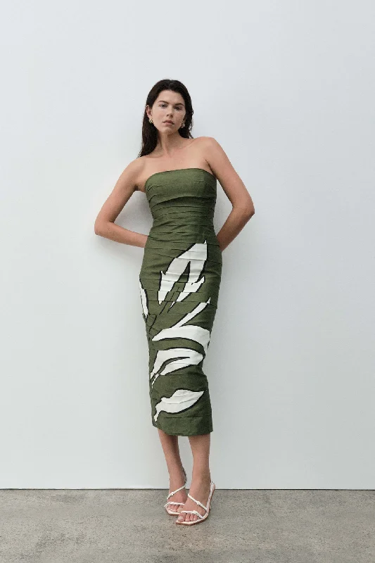 Midi dresses with mesh inserts for a trendy and breathable optionJasmine Midi Dress