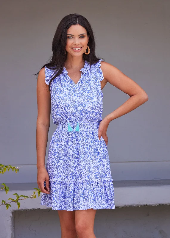 Midi dresses with pleated skirts for a timeless and elegant appealLake Como Smocked Waist Dress