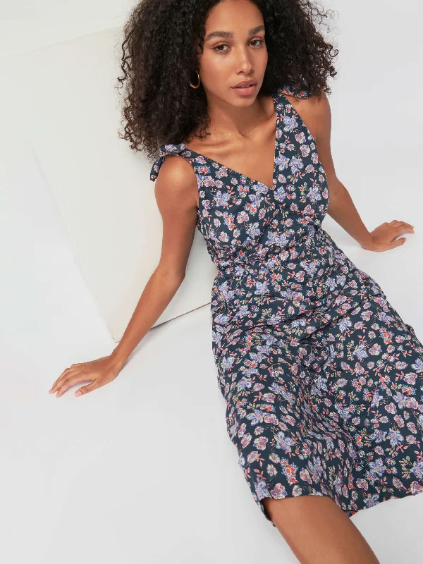 Midi dresses with printed lining for a hidden and stylish detailMarcela Dress