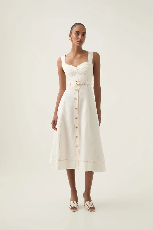 Midi dresses with empire waists for a flattering maternity optionPrimary Belted Midi Dress Midi dresses with empire waists for a flattering maternity optionPrimary Belted Midi Dress