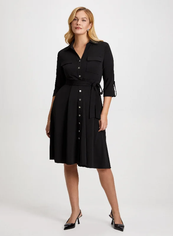 Maxi - inspired midi dresses with flowing fabrics for a beachy vibeButton-Down Shirt Dress Maxi - inspired midi dresses with flowing fabrics for a beachy vibeButton-Down Shirt Dress