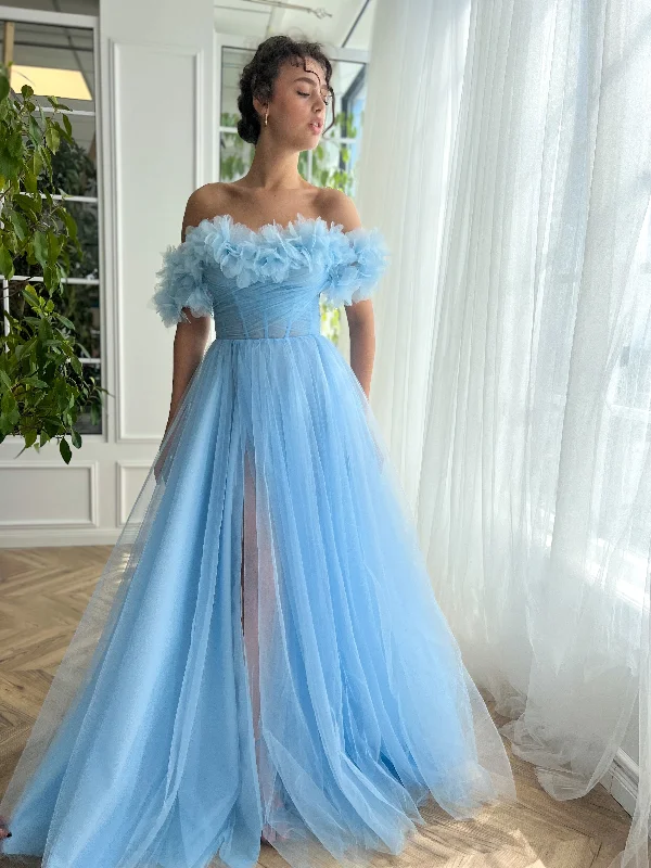 Midi dresses with abstract art prints for an artistic statementSkye Tulle Fantasy Gown