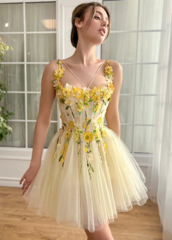 Midi dresses with satin - finish fabrics for a luxurious feelDaisy Sunshine Mini Dress