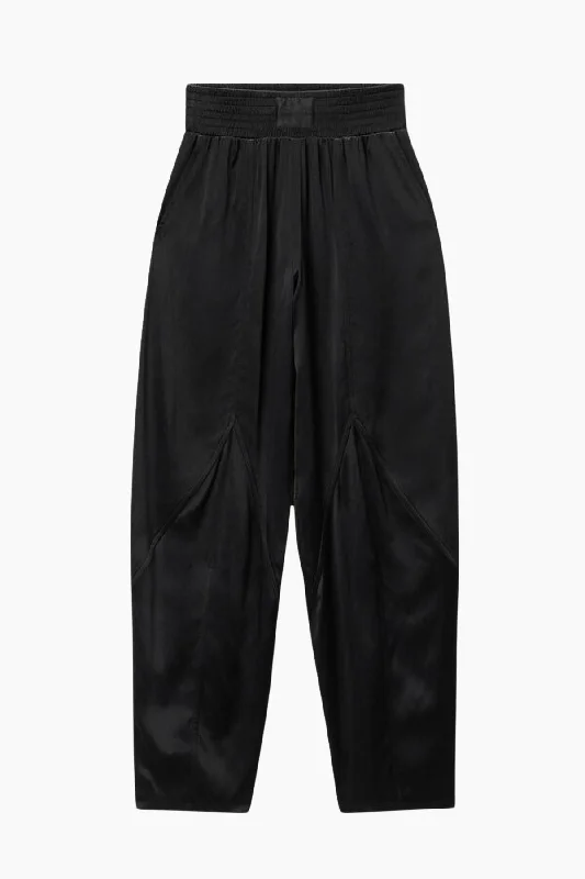 Colored women jeans in vibrant hues like red and yellowAlexander Wang Wide Leg Balloon Pant - Black