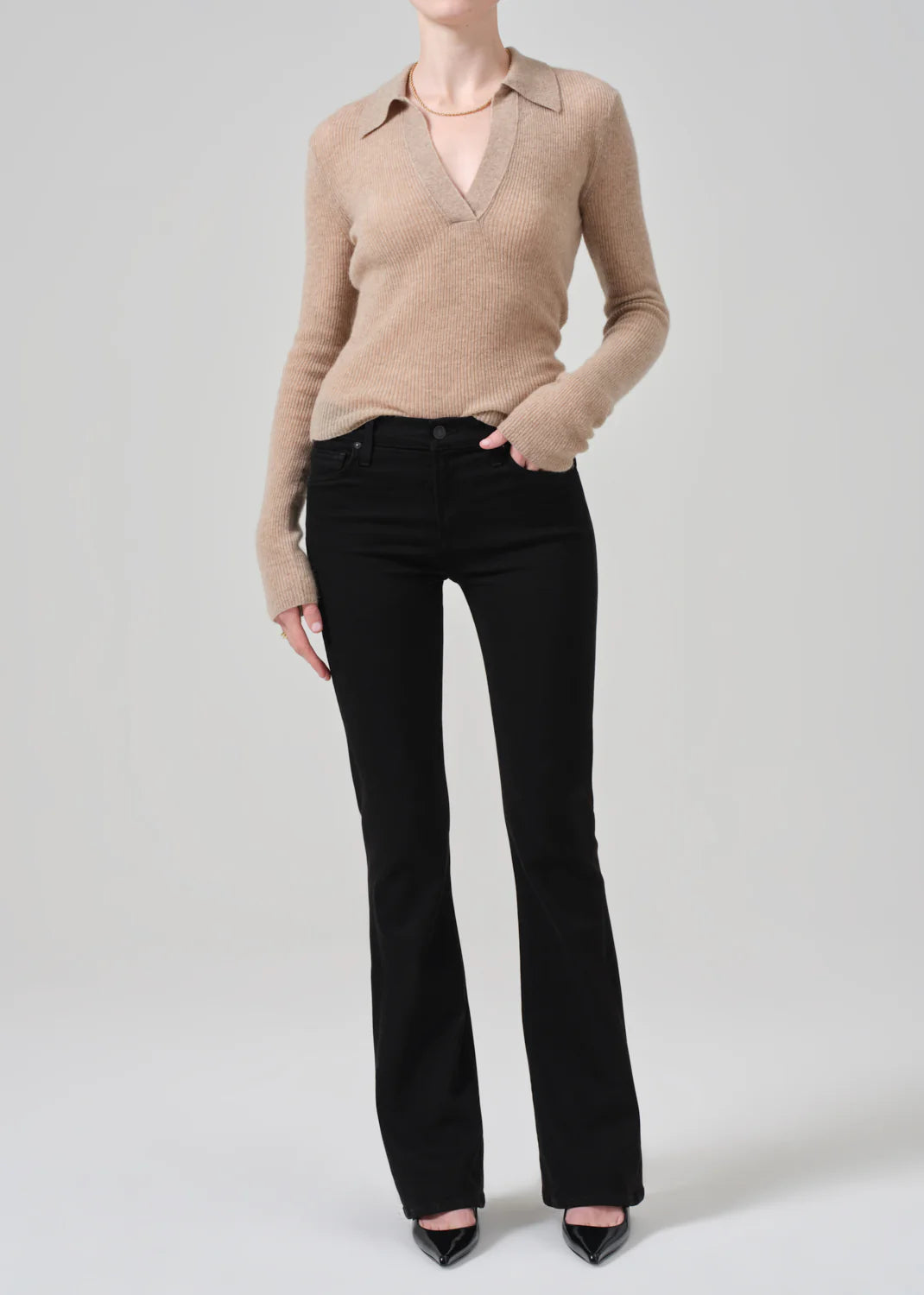 Embroidered Denim Top with Intricate PatternsCitizens of Humanity - Lilah High Rise Bootcut 32.5 in Embroidered Denim Top with Intricate PatternsCitizens of Humanity - Lilah High Rise Bootcut 32.5 in