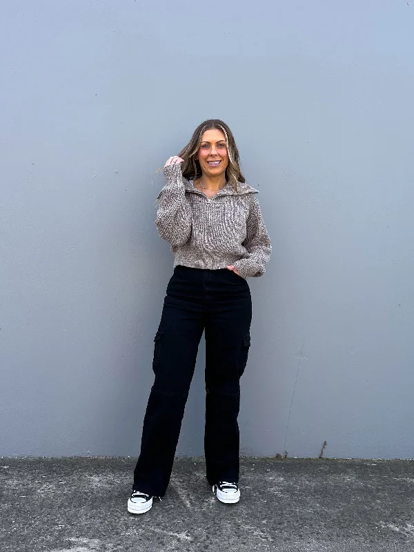 Denim Top for a Music Festival with a Rock - n - Roll VibeLucas Cargo Pants