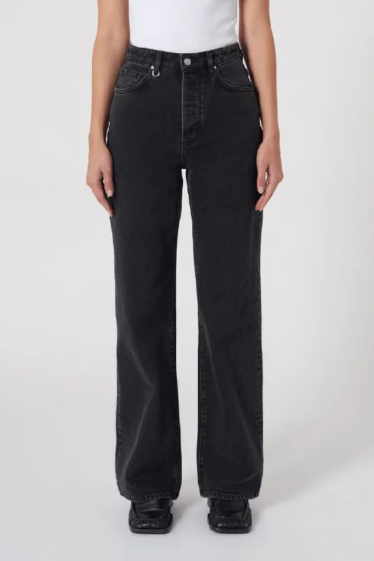 Distressed Denim Top for a Trendy and Edgy LookCoco Relaxed French Black