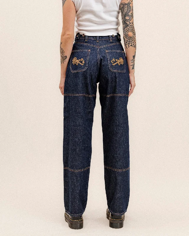 Mom jeans for a nostalgic and casual lookRosa High Waisted Jean - Indigo Denim