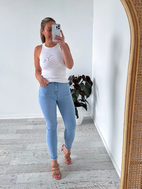 Studded Denim Top for a Glamorous and Bold StyleRyan Jeans