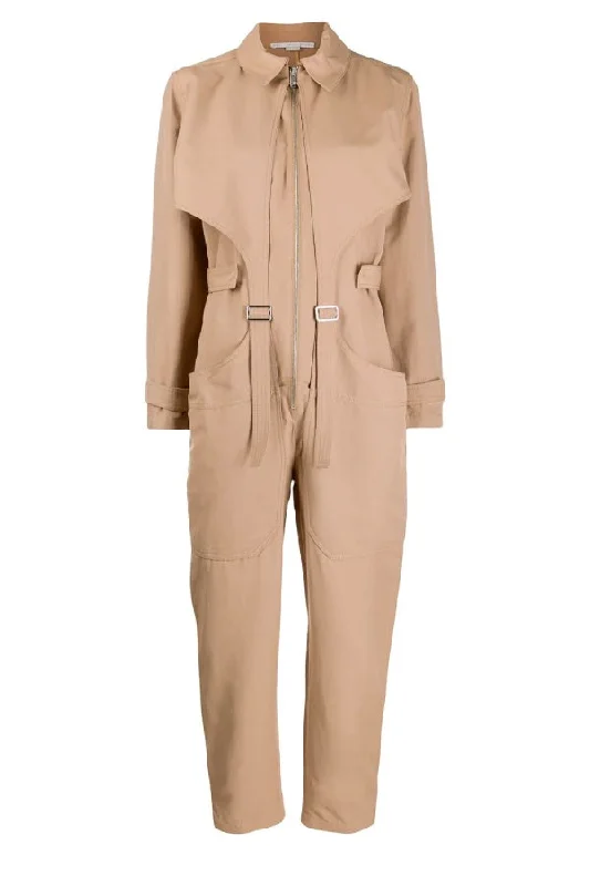 Distressed women jeans for a trendy and edgy lookStella McCartney All In One Jumpsuit - Pebbles