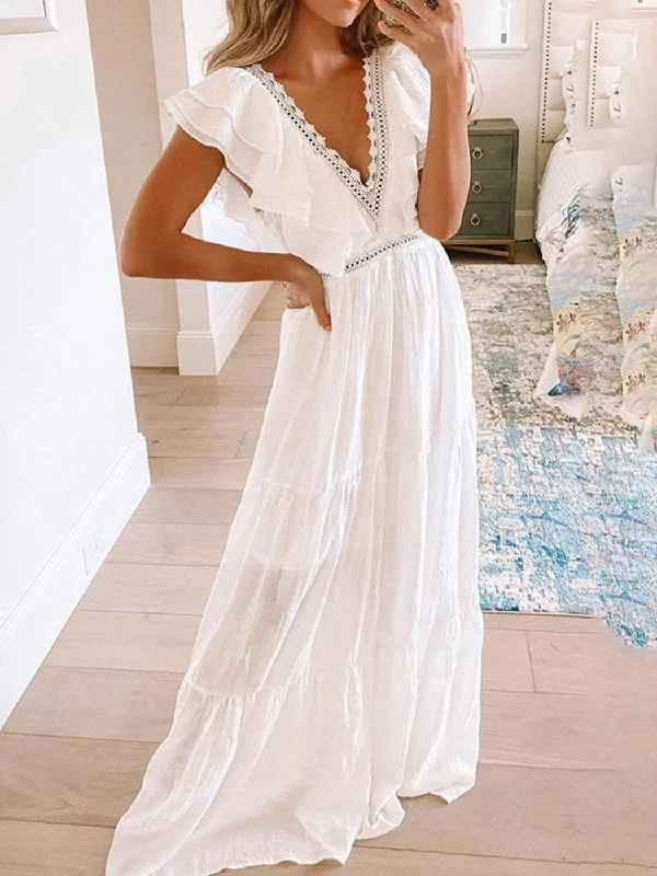 Maxi dresses with a belted empire waist for a more defined and flattering silhouetteBerriesJam - Butterfly Sleeve Boho Maxi Dress Maxi dresses with a belted empire waist for a more defined and flattering silhouetteBerriesJam - Butterfly Sleeve Boho Maxi Dress