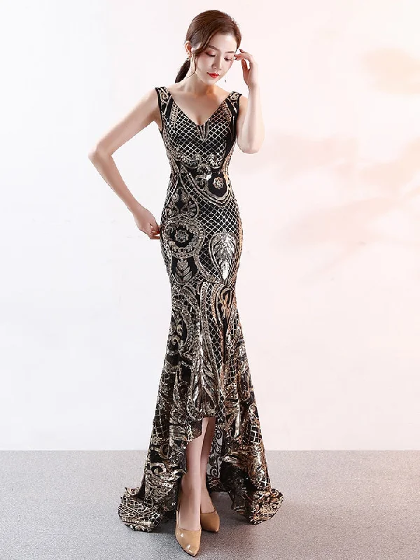 Maxi dresses with a belted empire waist for a more defined and flattering silhouetteBerriesJam - Deep V-neck Fishtail Long Evening Cocktail Dress Maxi dresses with a belted empire waist for a more defined and flattering silhouetteBerriesJam - Deep V-neck Fishtail Long Evening Cocktail Dress