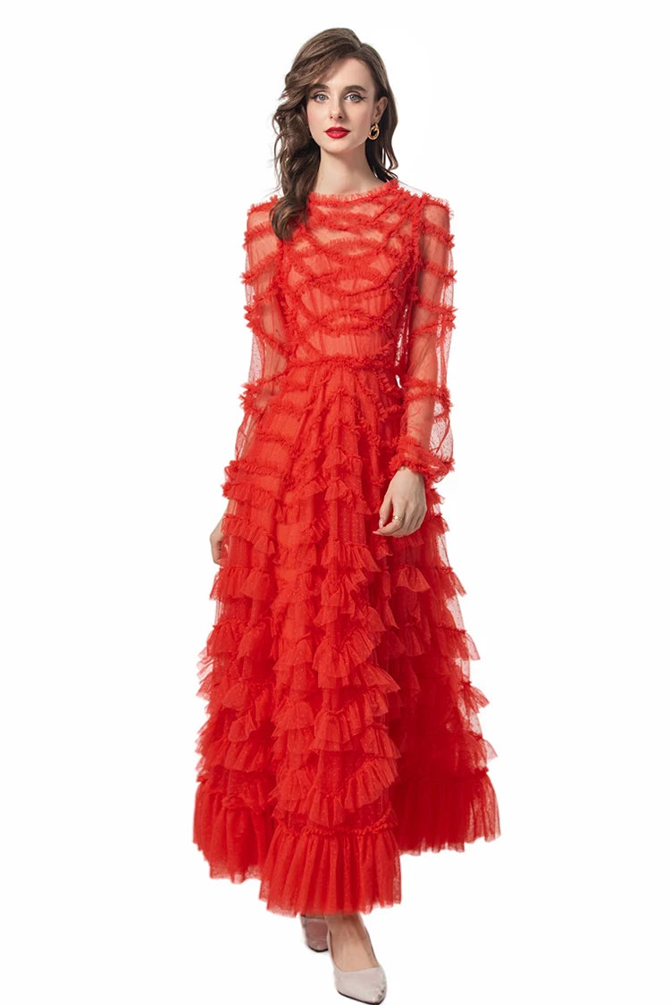 Maxi dresses with geometric prints for a contemporary aestheticDRESS STYLE  - SY1066