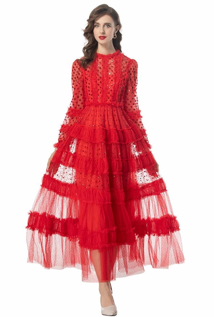 Maxi dresses with cold - shoulder cutouts for a trendy lookDRESS STYLE  - SY1134