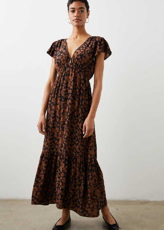 Maxi dresses with polka dot prints for a playful styleRails Tina Dress-Garden Print