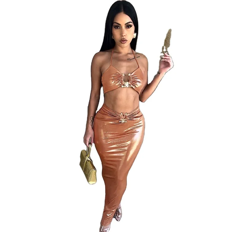 Maxi dresses with fringe trim for a bohemian vibeSummer Hot Sale Women Bright Colour Sexy Hollow Out V Neck Sleeveless Elegant Bodycon Party Club Maxi Dress