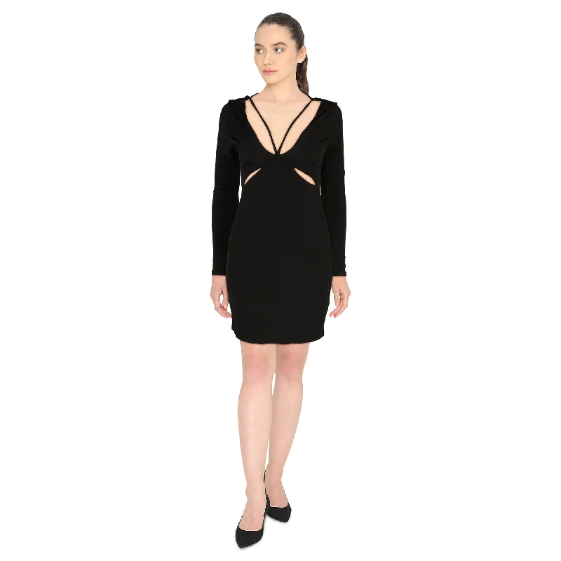 Maxi dresses with a gathered skirt for a voluminous and dramatic effectWomen's Knit Long-sleeve Midi Dress Maxi dresses with a gathered skirt for a voluminous and dramatic effectWomen's Knit Long-sleeve Midi Dress
