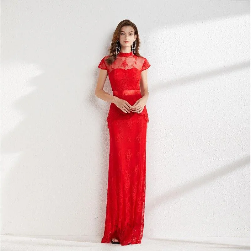 Maxi dresses with tassel accents for a fun and lively touchFashionSierra - Lace Ruffles Elegant Long Pencil Evening Party Prom Maxi dresses with tassel accents for a fun and lively touchFashionSierra - Lace Ruffles Elegant Long Pencil Evening Party Prom