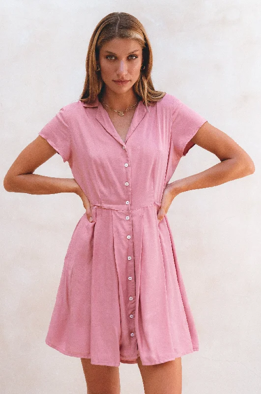 Mini dresses with empire waists for a flattering fitAgnes Shirt Dress