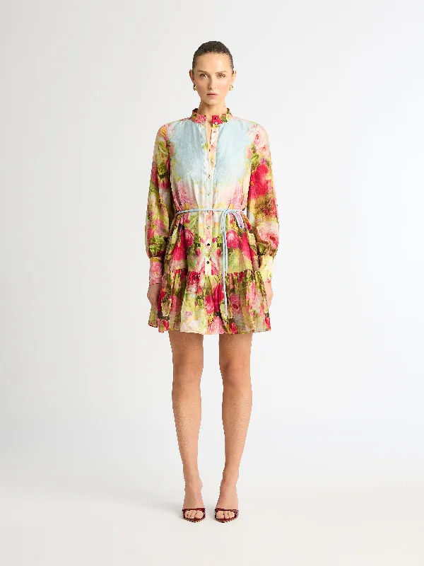 Cotton mini dresses for a comfortable everyday optionALLORA MINI DRESS