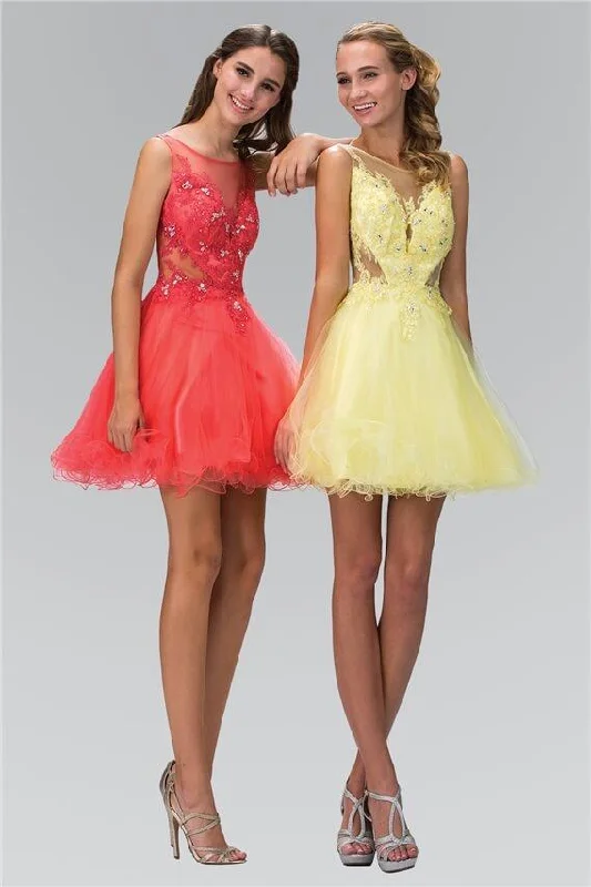 Strapless wedding guest dresses with rhinestone - studded bodicesSleeveless Prom Short Dress Homecoming Strapless wedding guest dresses with rhinestone - studded bodicesSleeveless Prom Short Dress Homecoming