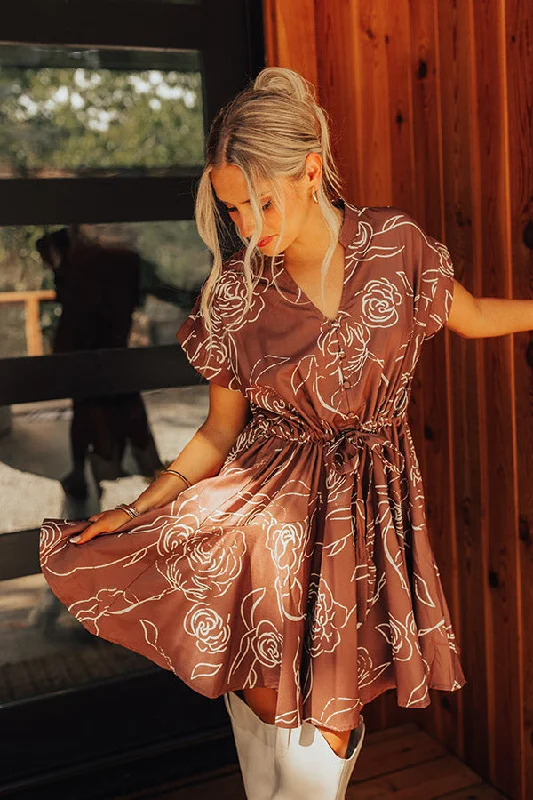 Mini dresses with pocket details for added functionalityEnglish Rose Garden Dreaming Mini Dress