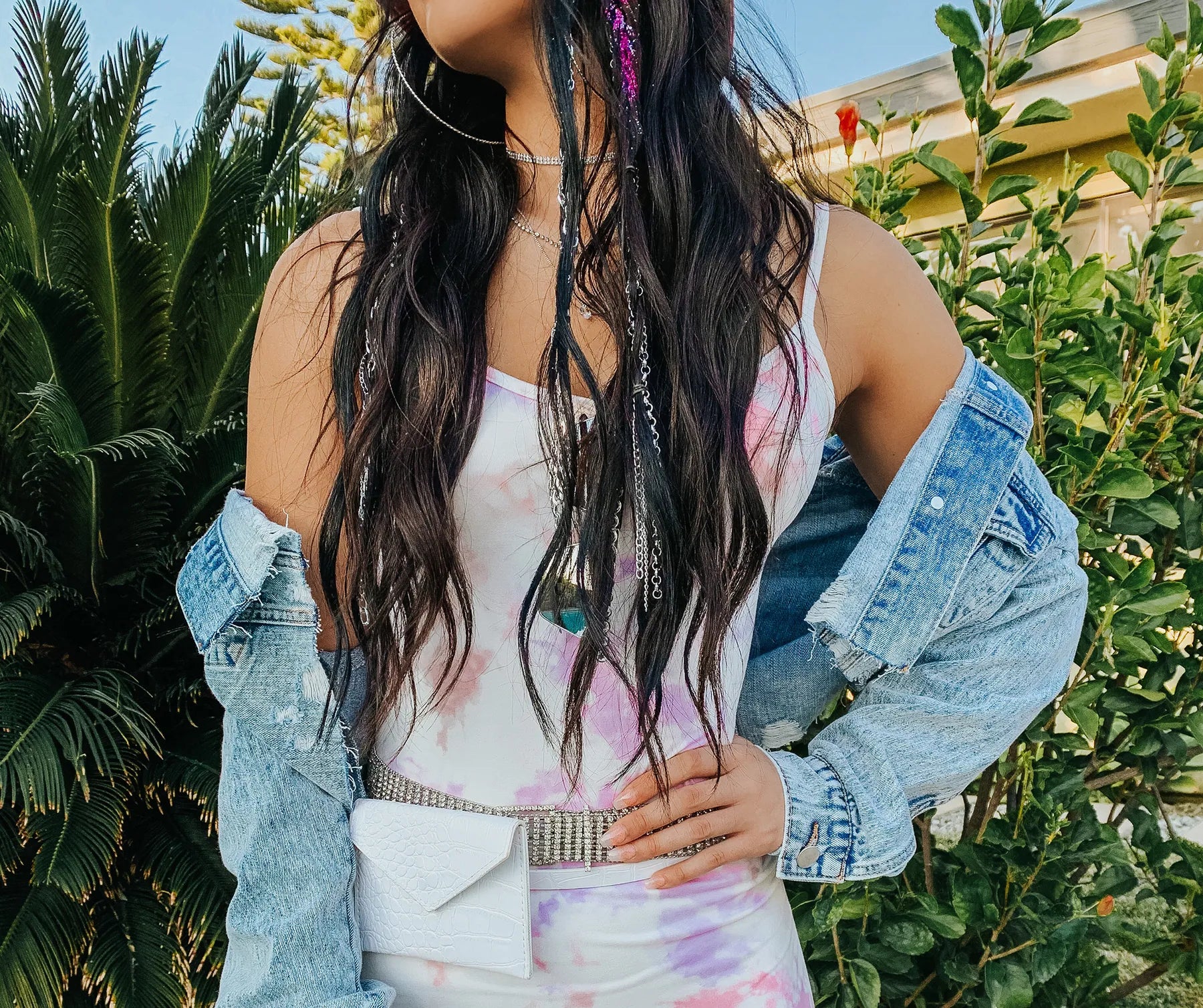 Mini dresses with ruched bodices for a feminine touchGroovy Gal Tie Dye Mini Dress
