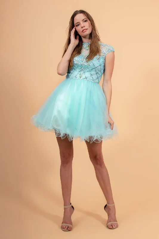 Wedding guest dresses with button - down fronts and A - line silhouettesProm Short Dress Formal Homecoming Wedding guest dresses with button - down fronts and A - line silhouettesProm Short Dress Formal Homecoming
