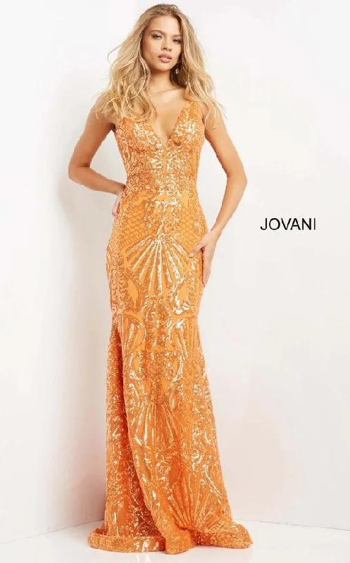 Animal - print wedding guest dresses in subtle colors for a bold statementJovani 07276 Sleeveless Long Prom Gown Animal - print wedding guest dresses in subtle colors for a bold statementJovani 07276 Sleeveless Long Prom Gown