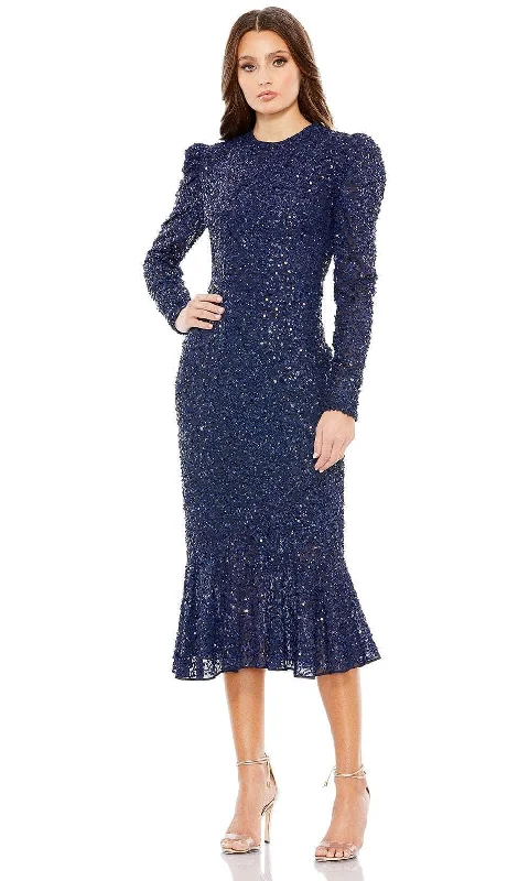 Animal - print wedding guest dresses in subtle colors for a bold statementMac Duggal 10865 - Evening Dress