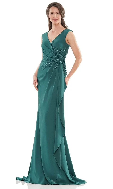 Wedding guest dresses with keyhole backs and flowing fabricsMarsoni by Colors - Embroidered Drape Evening Dress MV1148 Wedding guest dresses with keyhole backs and flowing fabricsMarsoni by Colors - Embroidered Drape Evening Dress MV1148