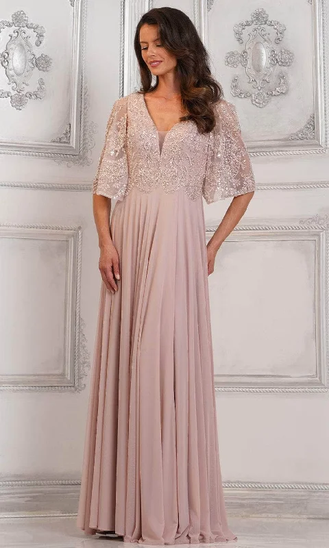 One - shoulder wedding guest dresses with beaded detailsMarsoni by Colors MV1302 - Cape Sleeve A-Line Formal Dress One - shoulder wedding guest dresses with beaded detailsMarsoni by Colors MV1302 - Cape Sleeve A-Line Formal Dress