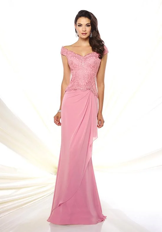 Mini wedding guest dresses with glittery accents for a trendy lookMontage by Mon Cheri - Lace Chiffon Dress 116937 Mini wedding guest dresses with glittery accents for a trendy lookMontage by Mon Cheri - Lace Chiffon Dress 116937