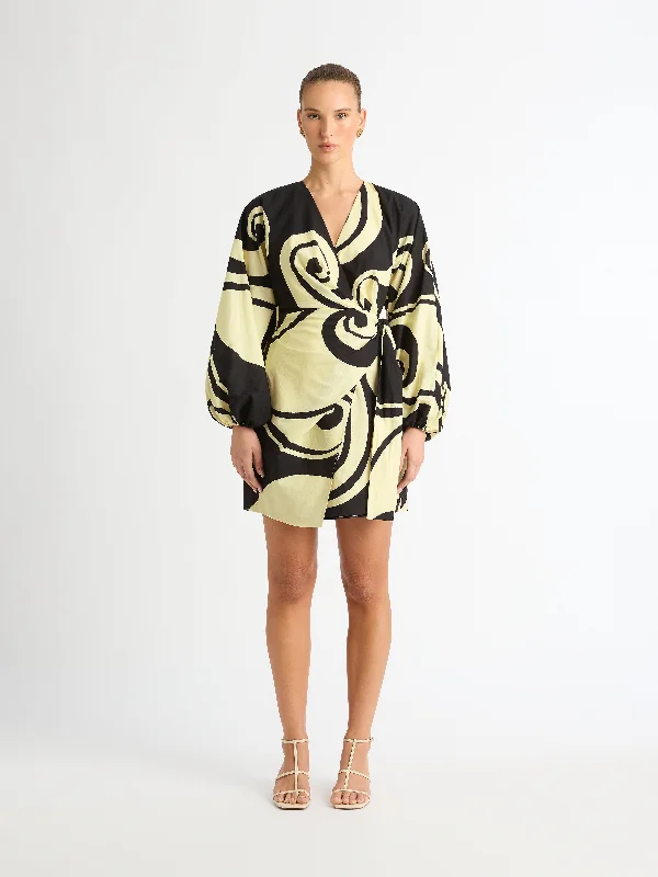 Sequined mini dresses for New Year's EveOCEANIC SWIRL MINI DRESS