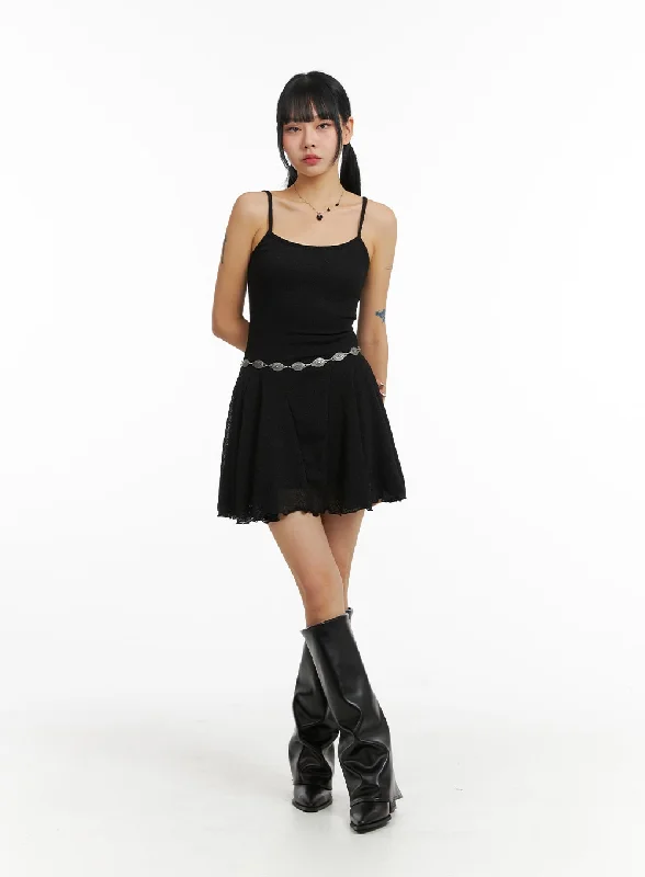 Animal print mini dresses for a bold statementSheer Sleeveless Mini Dress CJ410
