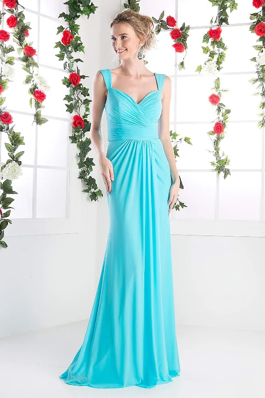 Wedding guest dresses with fringe accents for a bohemian - inspired weddingCinderella Divine C7457 Sweetheart Formal Sleeveless Chiffon Prom Long Gown
